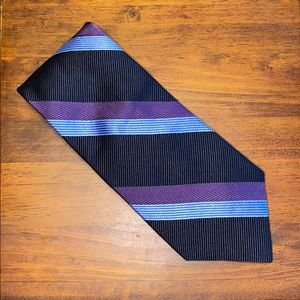 Express Blue/Purple Silk Tie